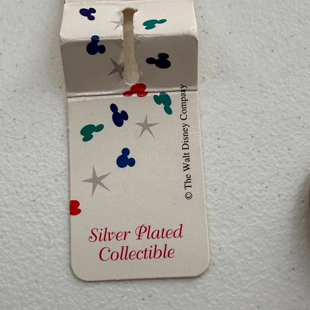 Set Of 2 Silver Plated Collectible Spoons Disney New York City‎ Souvenir liberty